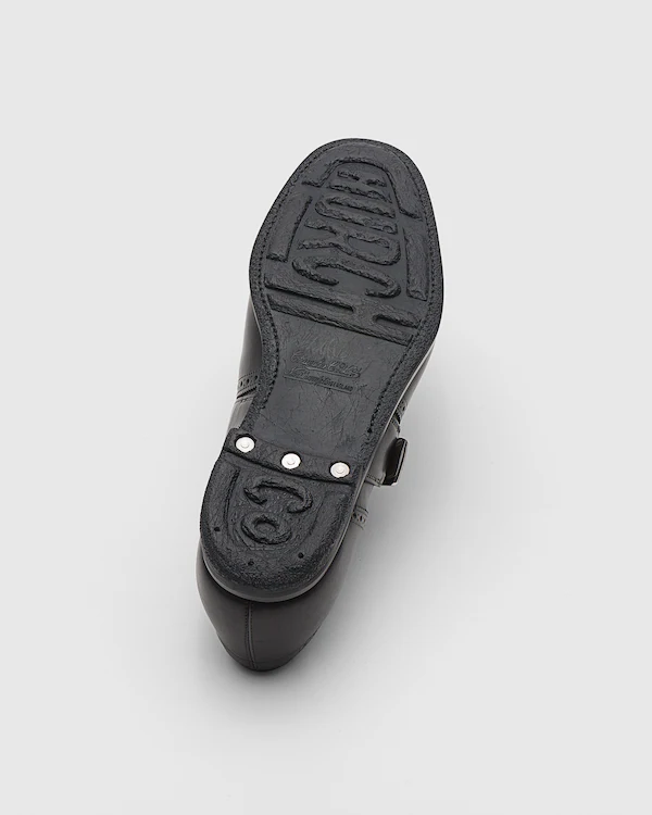 Chinelos Monk Strap de Couro de Novilho Shanghai Decò