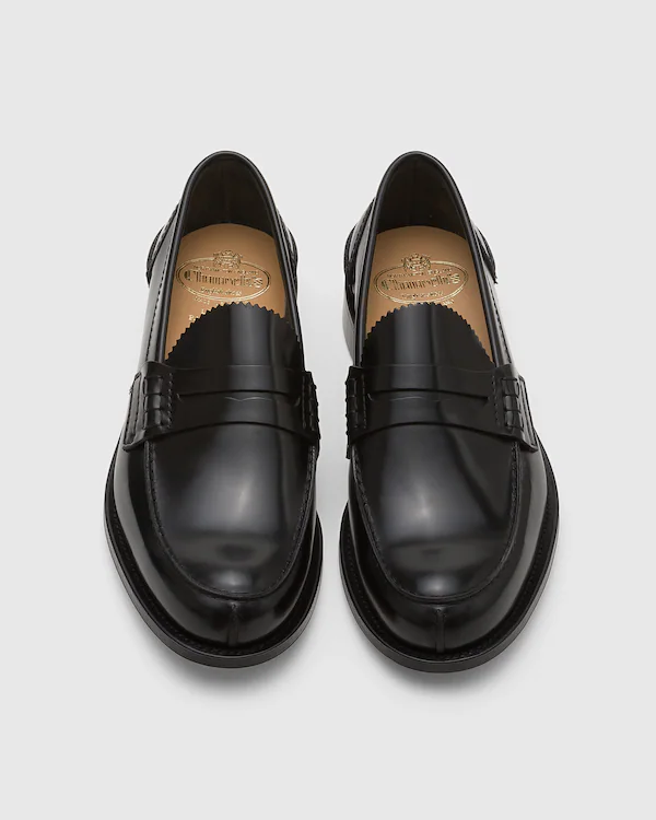 Pembrey Bookbinder Fumè Penny Loafer
