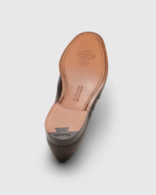 Chetwynd Oxford Brogue em Couro de Bezerro Clareado