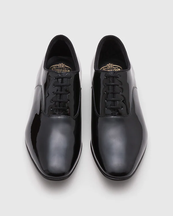 Oxford de Couro Patent Whaley