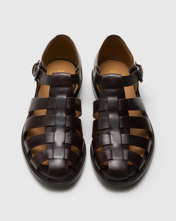 Sandal de Couro de Vitela para Pescador
