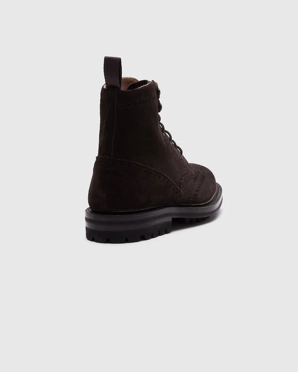 Bota de Derby com Cadarço Mc Farlane LW Suede
