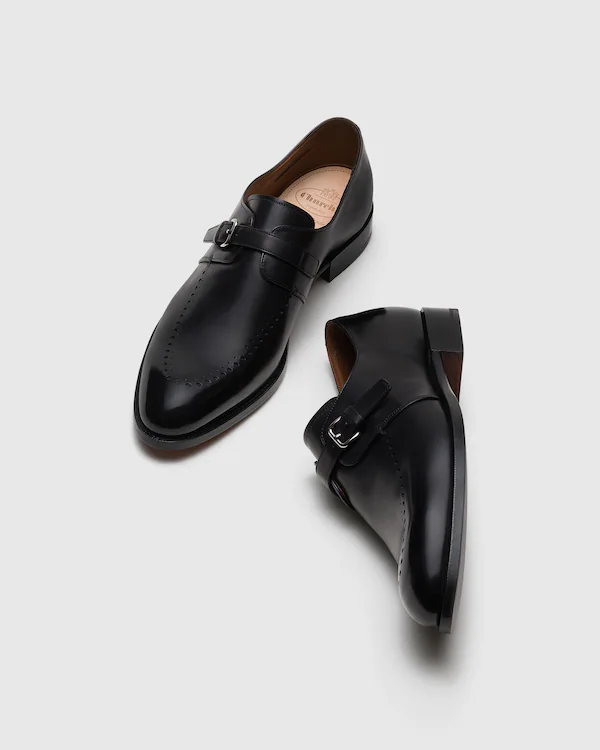 Primrose Doha Leather Monk Strap