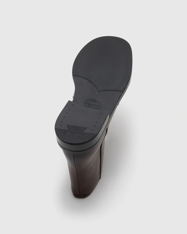 Bota de Couro de Vitela Rosie