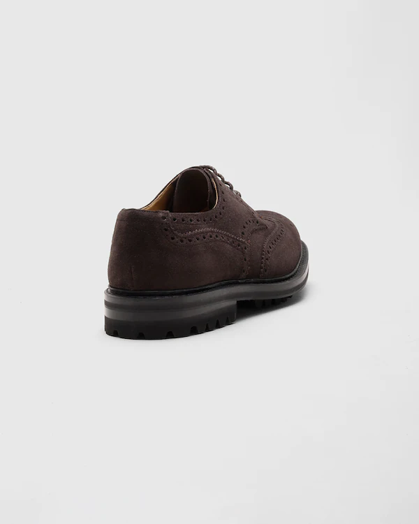 Mc Pherson LW Suede Derby Brogue