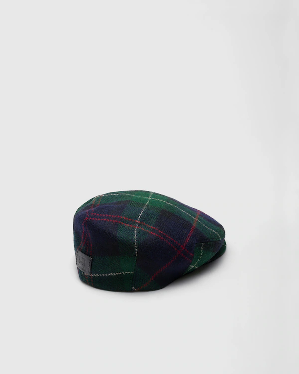Boné de Condutor Tecido de Xerife de Lã de Shetland