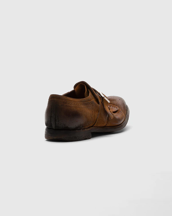 Loafer de Couro Vegetal Vintage Shanghai