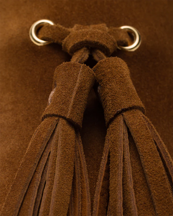 Loafer com Bico de Couro Suede Renee